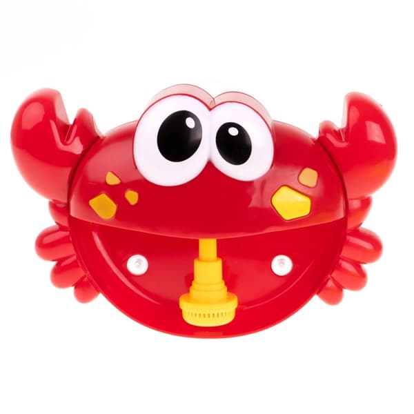 Bubbelgenerator skum badleksak krabba