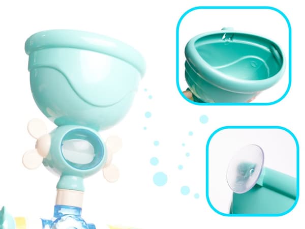 Badleksak duschsprinkler havsdjur