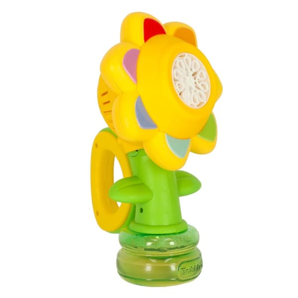 Såpbubbelmaskin blomma dansande ljus