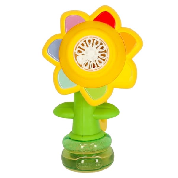 Såpbubbelmaskin blomma dansande ljus