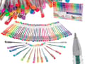 Miniatyrbilde 1 av 8: Färgade Gelpennor Glitter - 50 st