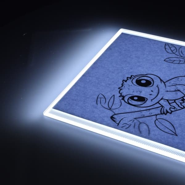 Ritbräda A4 LED-belyst ritbräda