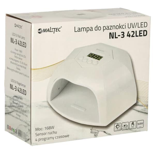 UV LED-nagellampa NL-3 42LED