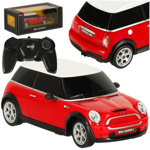 RC-bil 1:24 MINI COOPERS röd