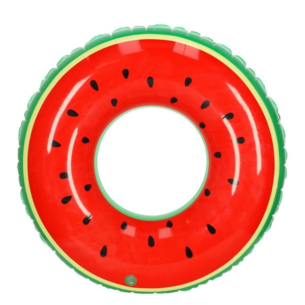 Uppblåsbart hjul med vattenmelon 110 cm