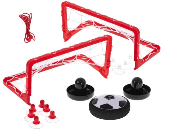 Lysande bordsskiva Hoverball + mål