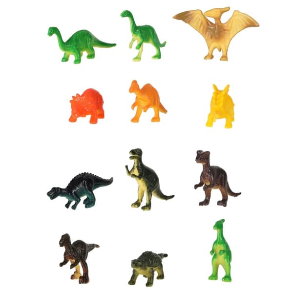 Figurer havsdjur vilda dinosaurier set mix 48 delar