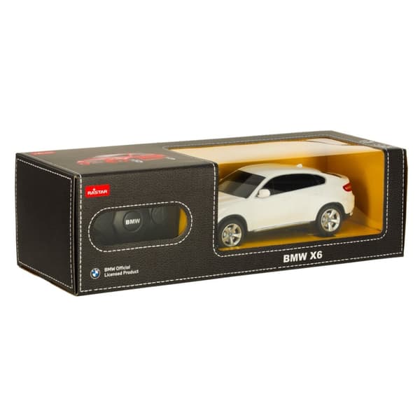 RC-bil 1:24 BMW X6 vit
