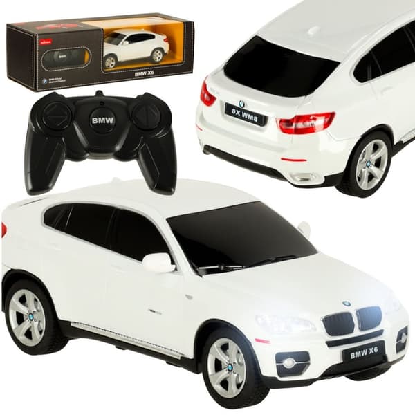 RC-bil 1:24 BMW X6 vit