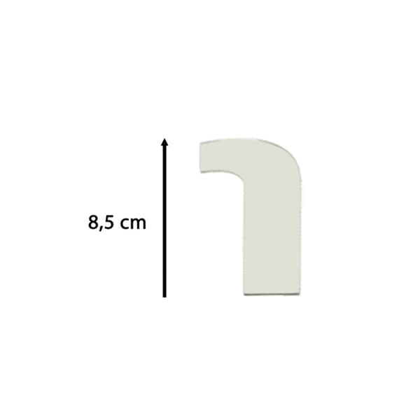 Väggklocka stor 80-120cm silver 12 siffror