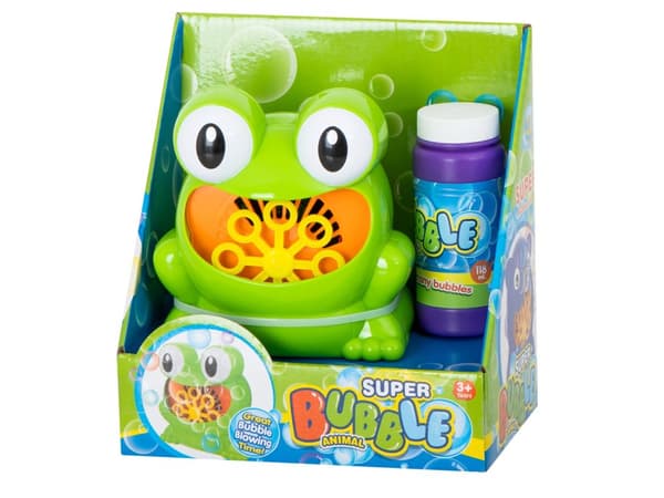 Såpbubbelmaskin groda groda