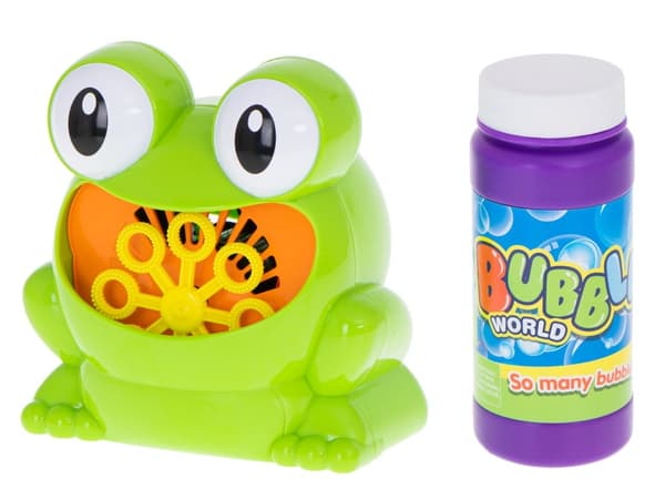 Såpbubbelmaskin groda groda