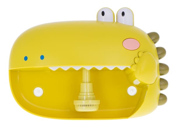 Bubbelgenerator skum badleksak krokodil
