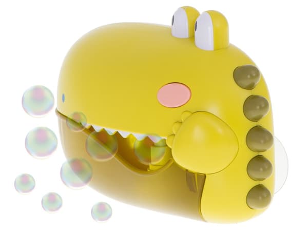 Bubbelgenerator skum badleksak krokodil