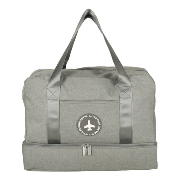 Resväska handbagage 39x18x30cm grå