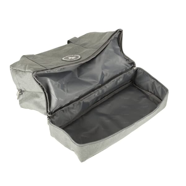 Resväska handbagage 39x18x30cm grå