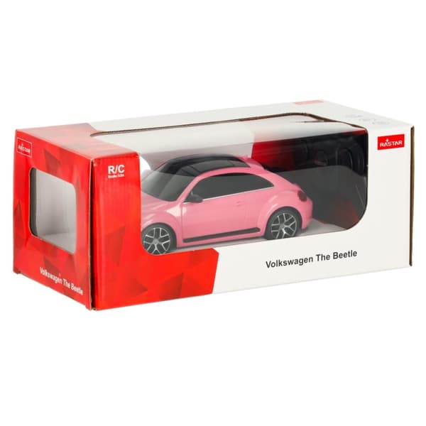 RC-bil 1:24 Volkswagen Bubbla rosa