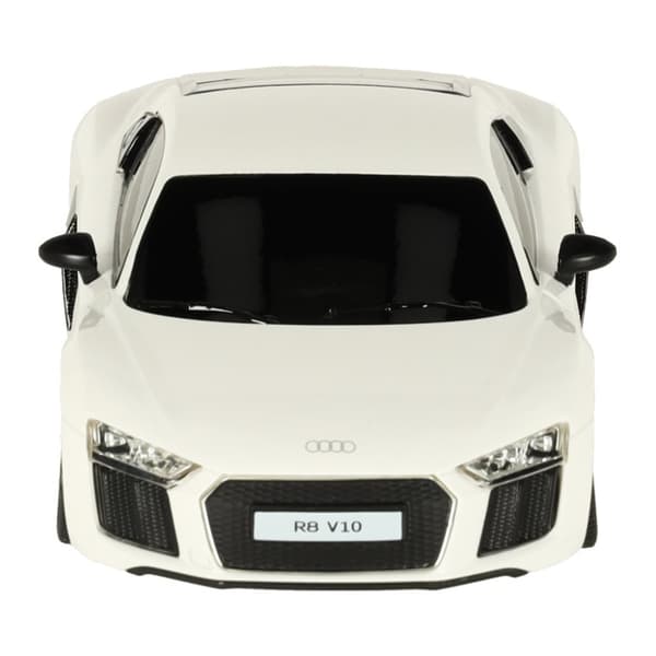 Radiostyrd bil 1:24 AUDI R8 2015 vit