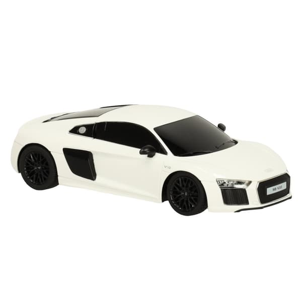 Radiostyrd bil 1:24 AUDI R8 2015 vit