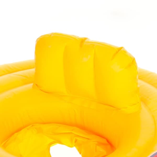 Uppblåsbart hjulsäte orange