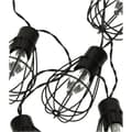 Miniatyrbilde 3 av 7: Trädgårdsbelysning solcellsglödlampa girlang loft 10LED
