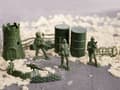Miniatyrbild 9 av 11: Leksakssoldater Set - Militärbas - 114-delar