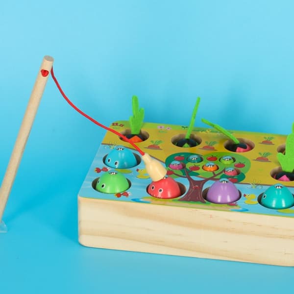 Magnetiska viltfiske insekter grönsaker
