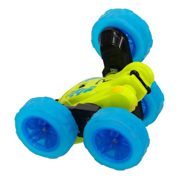 RC Revolt Flip Speeder fjärrstyrd bil med lysande hjul
