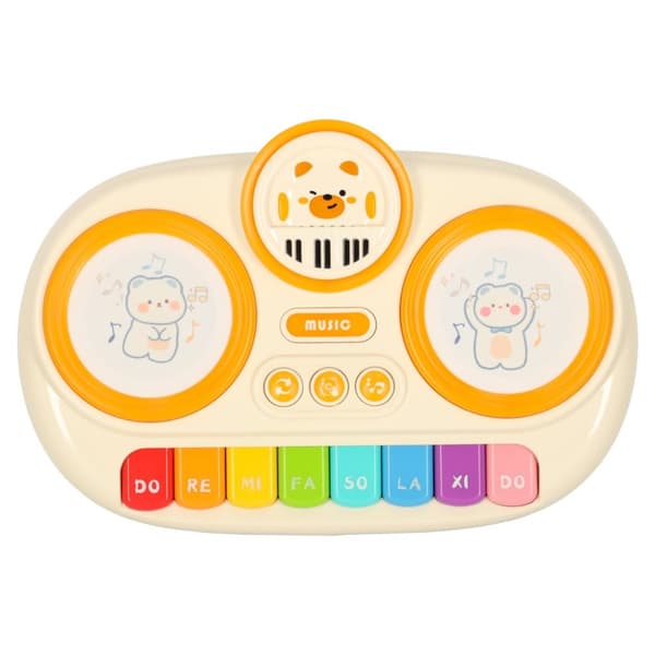 Barnens ekologiska piano, pedagogiskt beige
