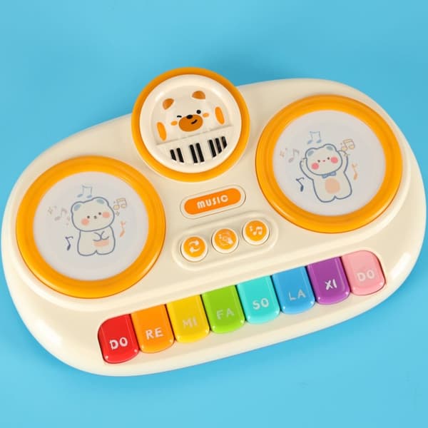 Barnens ekologiska piano, pedagogiskt beige