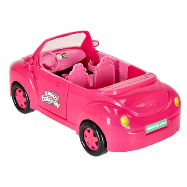 Dockbil cabriolet rosa 4 el.