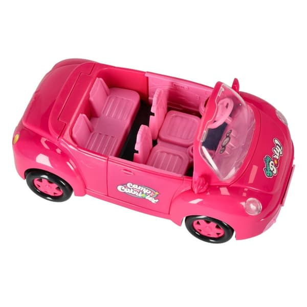 Dockbil cabriolet rosa 4 el.