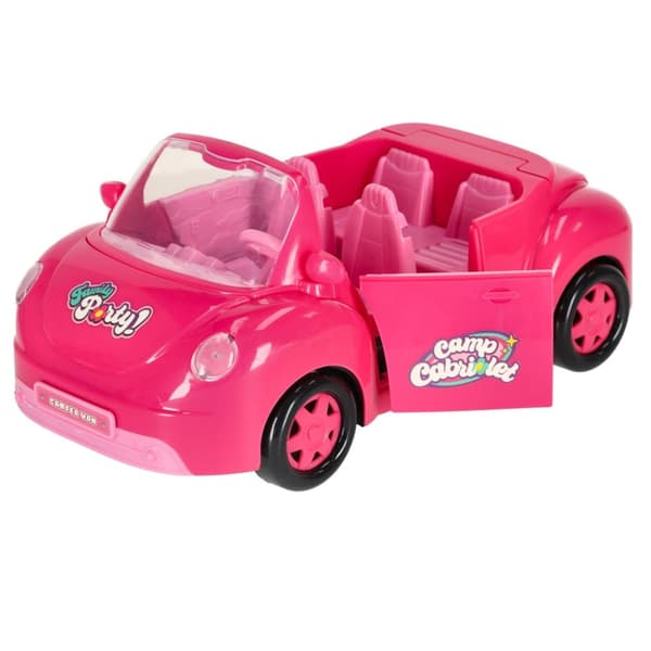 Dockbil cabriolet rosa 4 el.