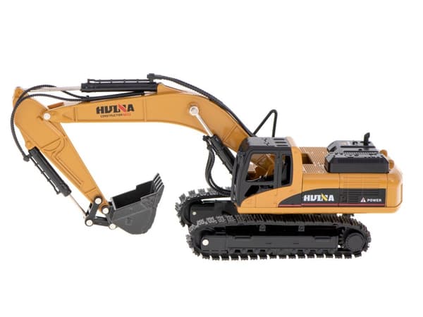 Gjuten H-toys 1710 1:50 metallbandgrävmaskinsmodell
