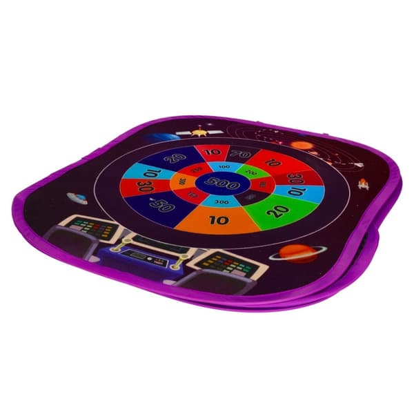Kardborremålkastspel dubbelsidiga dartbollar påsar 21el.