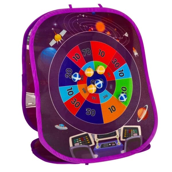 Kardborremålkastspel dubbelsidiga dartbollar påsar 21el.