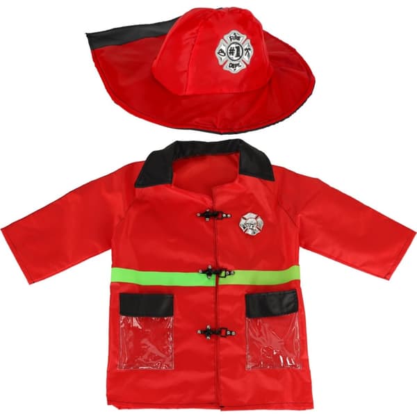 Brandmans walkie-talkie karnevalsdräkt 3-8 år