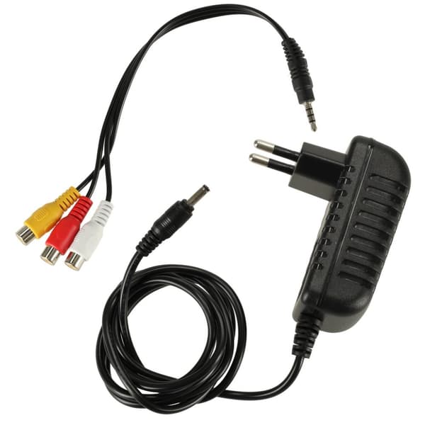 Miniprojektor bärbar projektor för barn LED TFT LCD 1920x1080 24-60" USB HDMI 12V gul och vit
