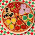 Miniatyrbillede 8 af 10: Pizzalekset i trä med tillbehör