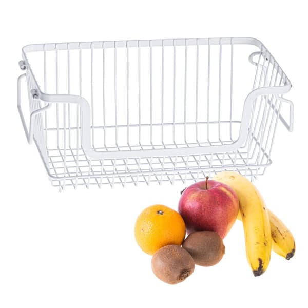 Fruktkorg grönsaksorganisatör metall
