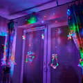 Miniatyrbild 4 av 8: LED-rengardinlampor 2,5m 138 LED flerfärgade
