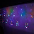 Miniatyrbild 2 av 8: LED-rengardinlampor 2,5m 138 LED flerfärgade