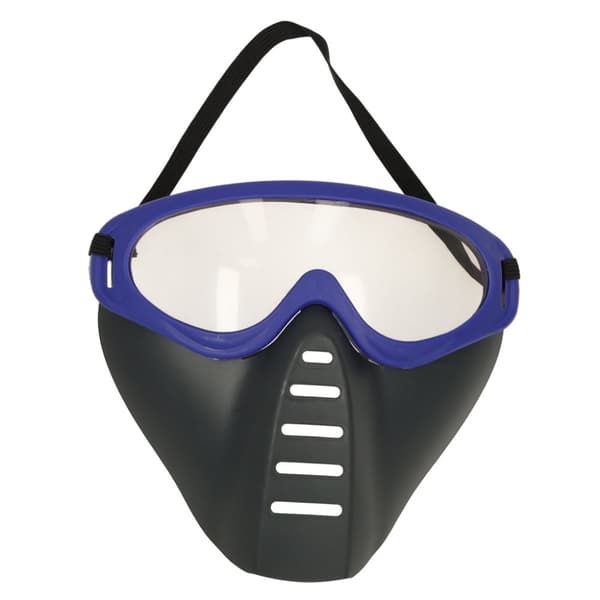 Polisen sätter pistol gevär mask handbojor