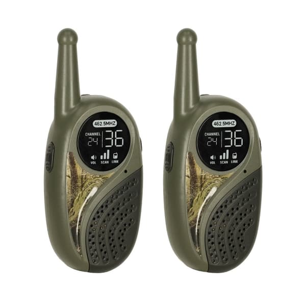 Walkie-talkie walkie-talkie-set med telefonväxel för barn khaki