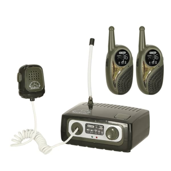 Walkie-talkie walkie-talkie-set med telefonväxel för barn khaki