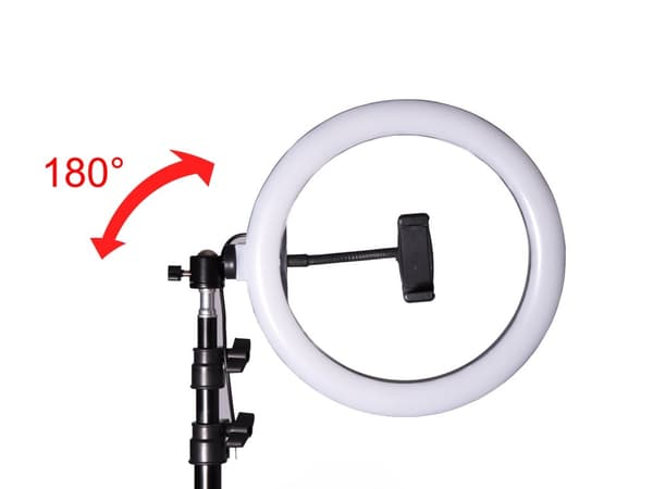 60W RING LED selfie-sminklampa