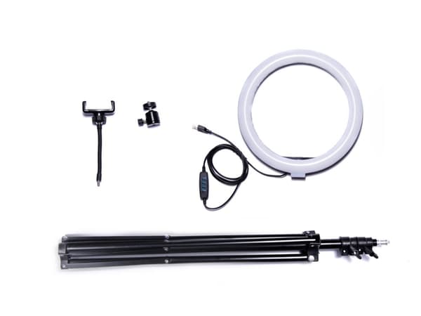 60W RING LED selfie-sminklampa