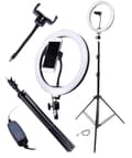 Miniatyrbild 1 av 11: 60W RING LED selfie-sminklampa