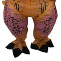 Miniatyrbilde 5 av 9: T-REX jättelik brun uppblåsbar dinosauriekostym 1,5-1,9 m