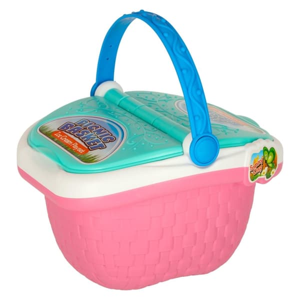 Picknickkorg desserter glassbar leksaksmat